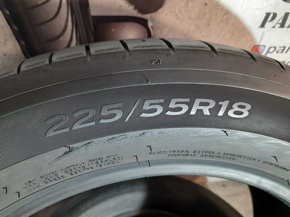 Шини 6мм 225/55 R18 HANKOOK Ventus S1 Evo3 б/у літо склад