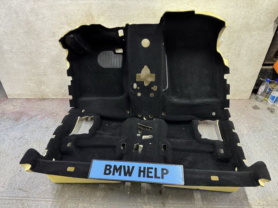Ковролін чорний міні Cooper S Hatch Ф56 Пол салона Разборка BMW_Help