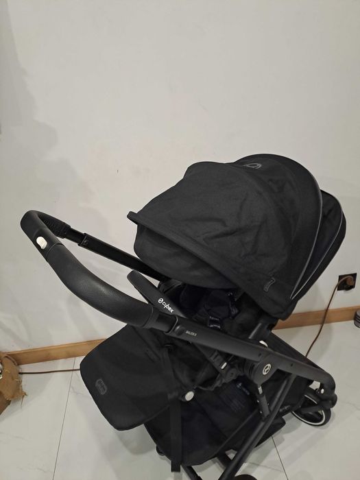 Cybex balios s lux 2.0 Almond beige /moon black baza fotelik cybex