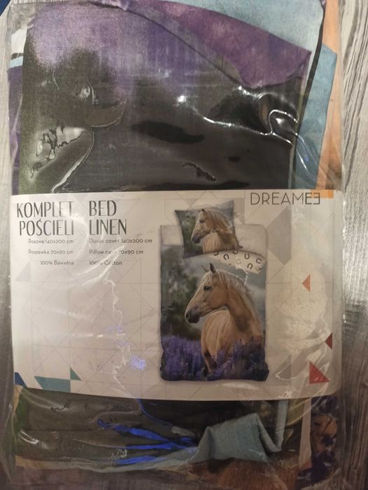 Pościel Koń 140/200 bawełna