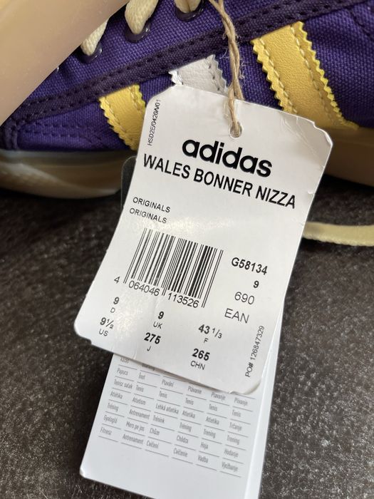 Кеди /кросівки Adidas Wales Bonner Nizza Lo (43/27,5 см)