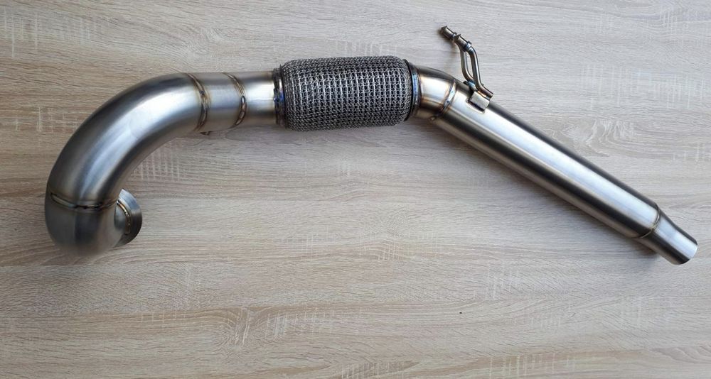 Даунпайп VW Гольф 7, 7R, Ауди А3 8V Downpipe VW Golf 7 HEAT Shield
