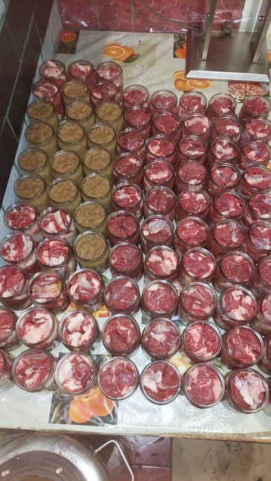 Тушенка  з домашньої баранини