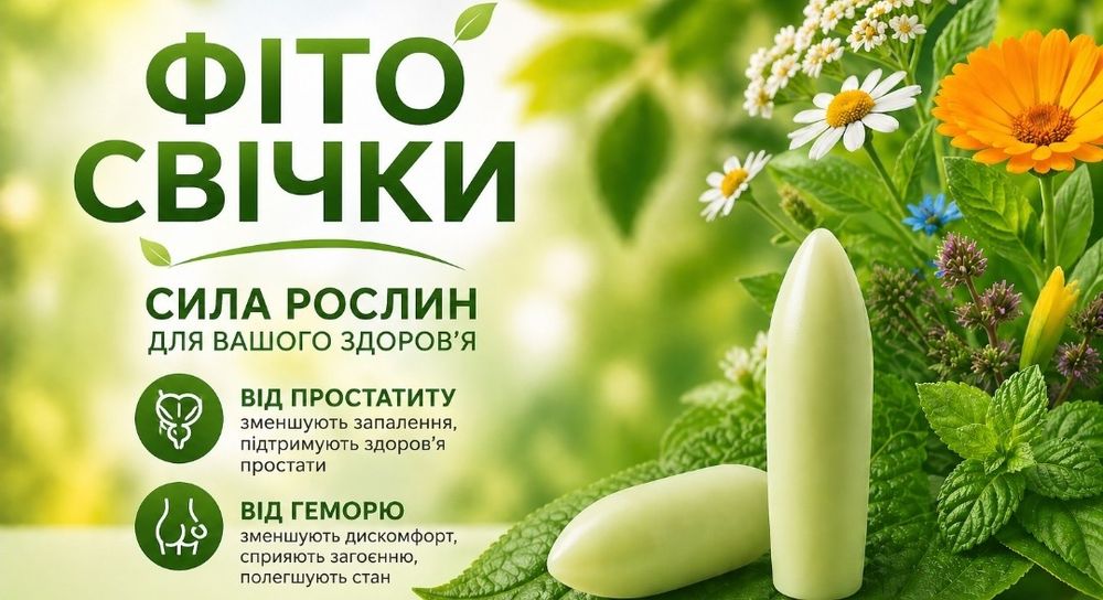 Від Простатиту та Геморою.