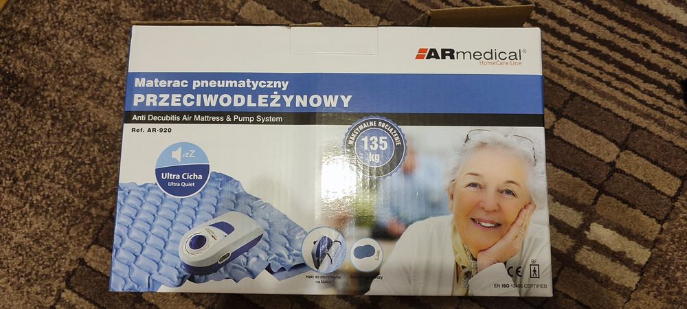 Materac przeciwodleżynowy