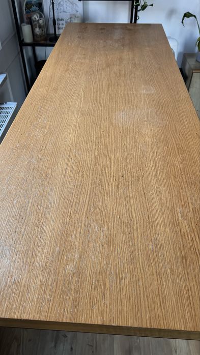 Stół barowy loft 180 cm – solidny, metalowa rama