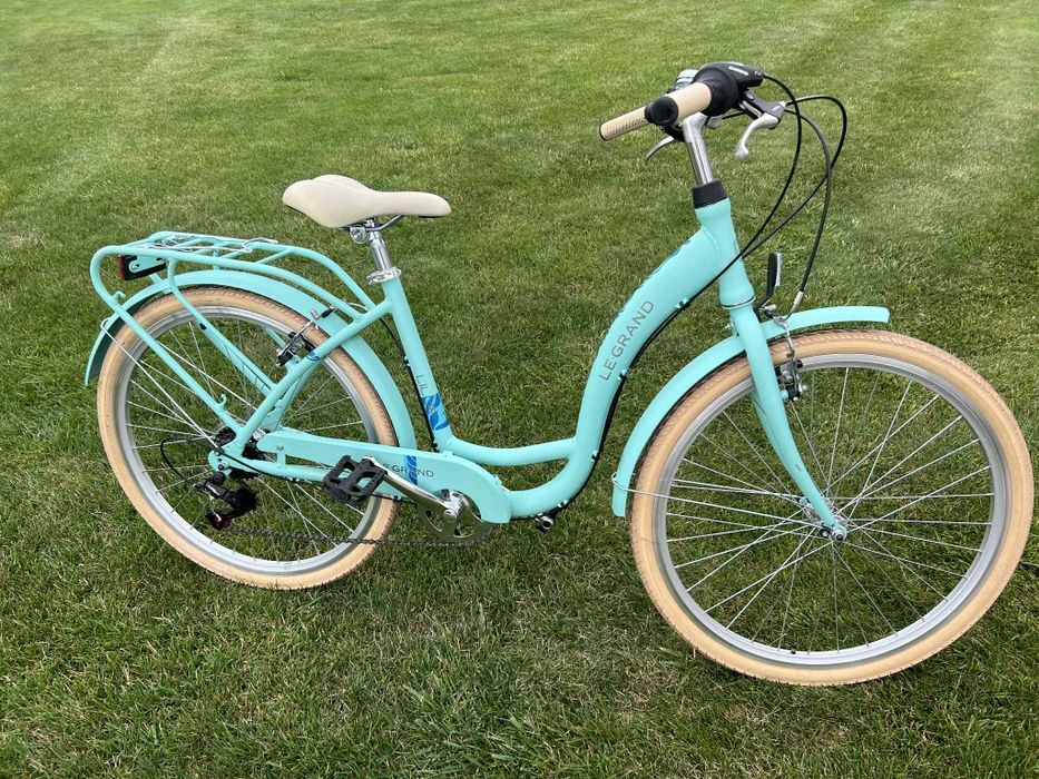 Rower miejski jak nowy.