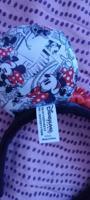 Bandolete oficial disney Minnie ears