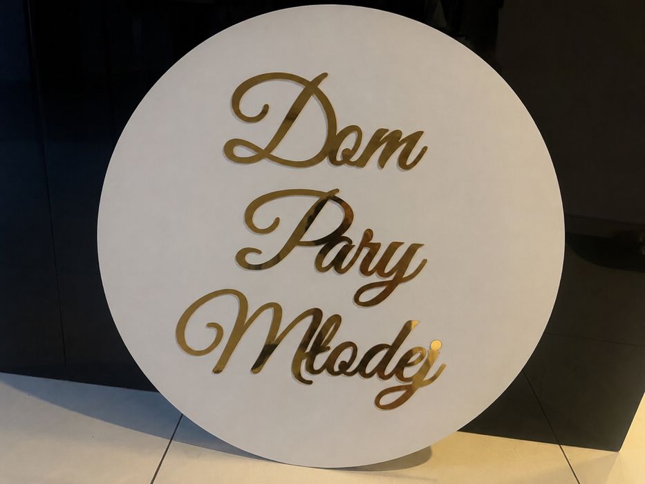 Dekoracja dom pary młodej wesele