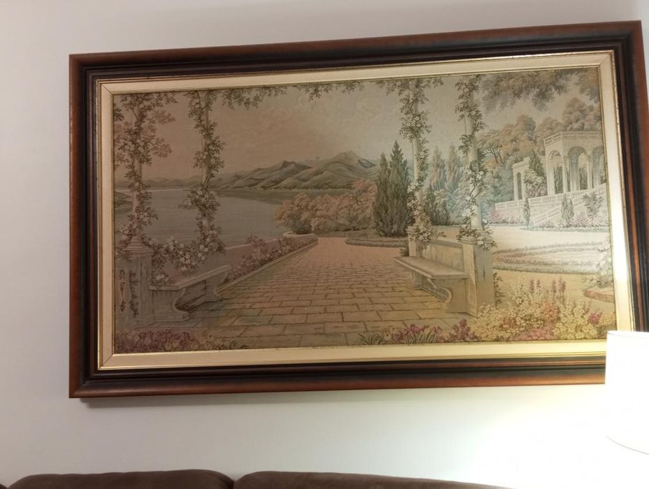 Quadro de uma paisagem