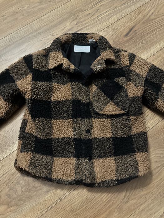 Куртка шерпа zara 5років 110р
