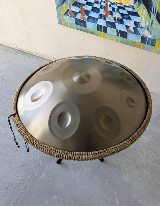 Хендпан 56 см “Золото” — глибокий резонанс, 432 Гц