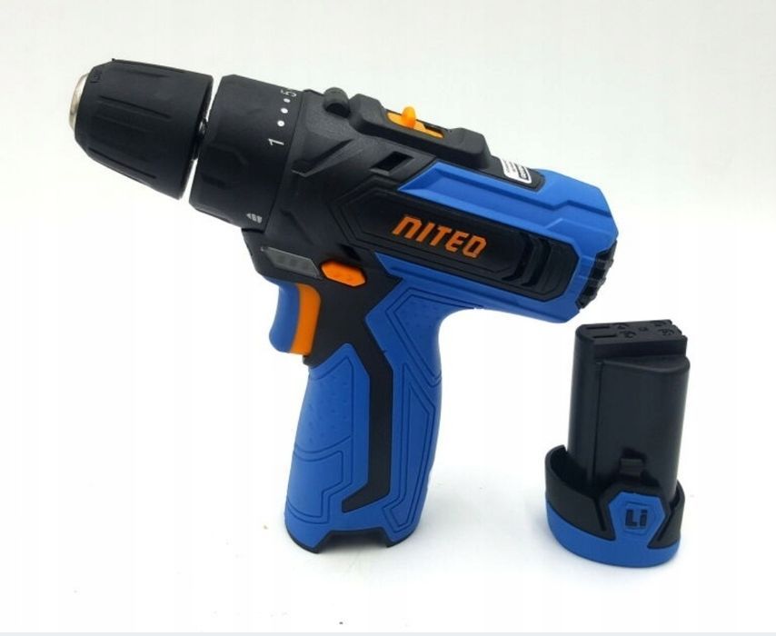 Wiertarko wkrętarka Niteo 12v max walizka akumulatorowa Nowa akcesoria