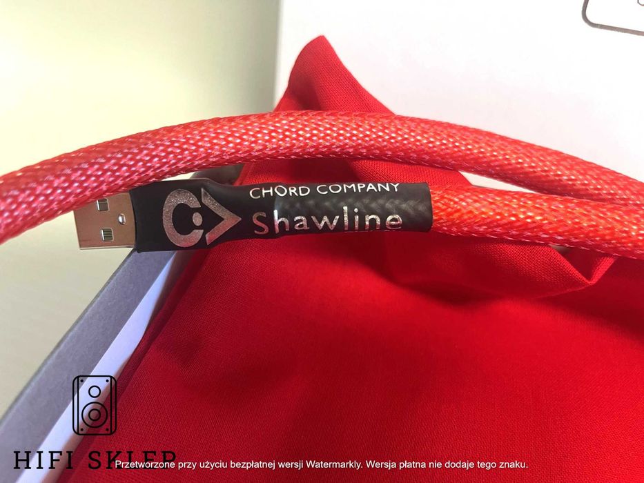 CHORD SHAWLINE - Kabel USB A-B - 1,5m Promocja !!!