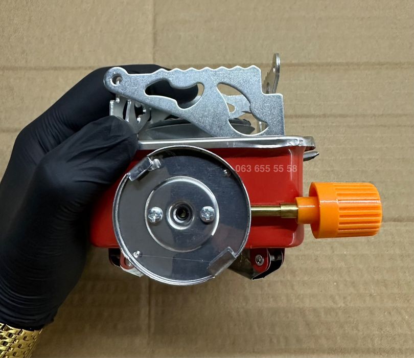 Портативная туристическая газовая горелка с пьезоподжигом - ОПТ