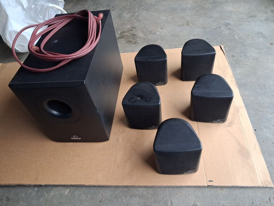 Głosniki Magnat + subwoofer 5 +1 kino domowe