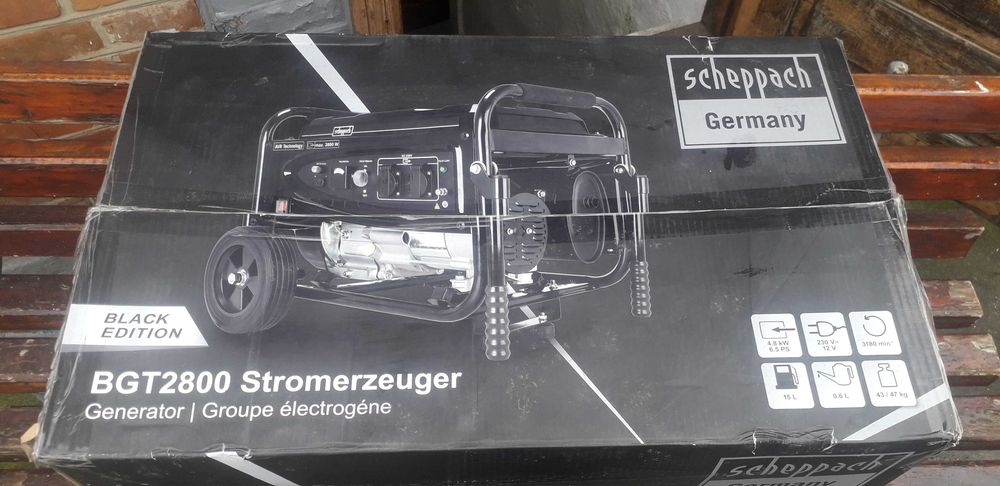 Генератор бензиновий Scheppach  BGT 2800 2,8 квт