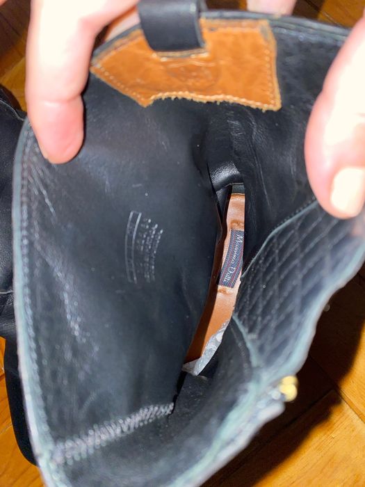 Botas em pele Massimo Dutti 37