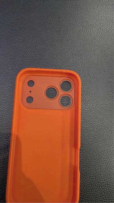 Чохол на iphone 17 Pro, чехол не айфон 17 Про оранжевый, orange