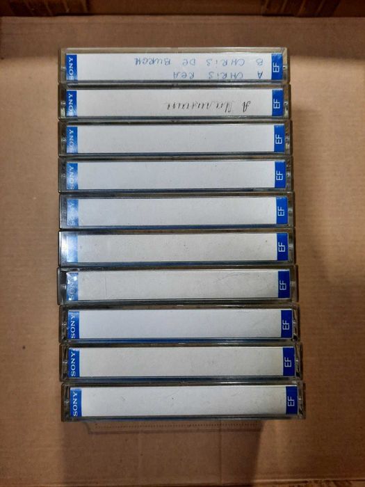 Аудиокассеты под запись лот SONY EF.