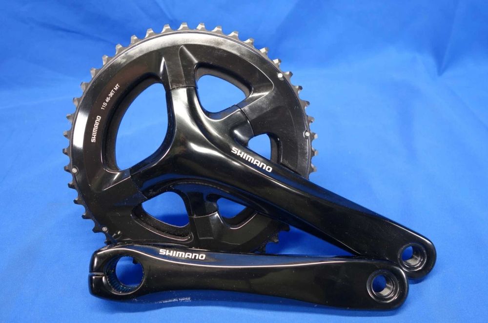 korba Shimano FC-RS510 2x11 46-36T / czarna / wizualnie jak nowa