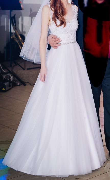 suknia ślubna r. 34