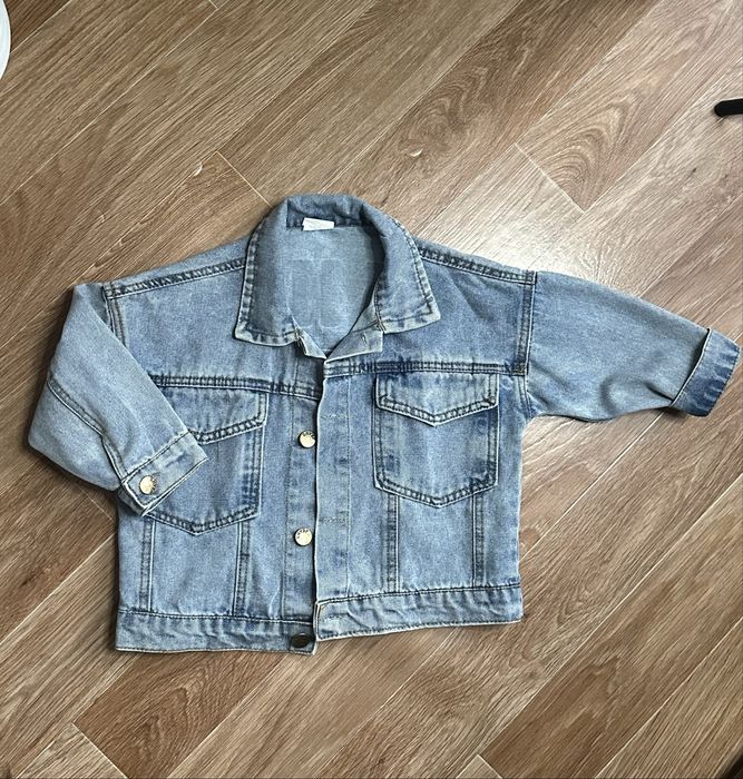 Джинсовий піджак дитячий. Джинсовка