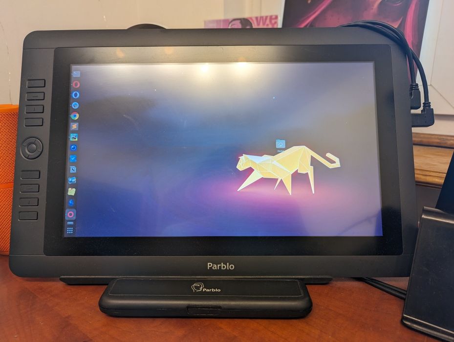 Tablet graficzny ekranowy Parblo Coast 16