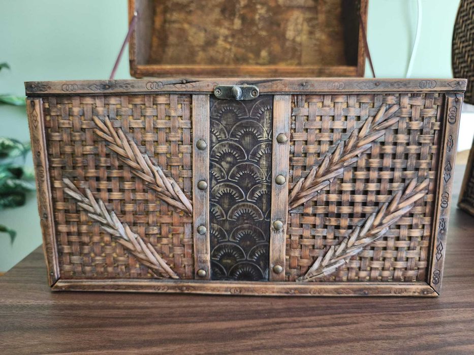 Conjunto 2 baus decorativos- urgente