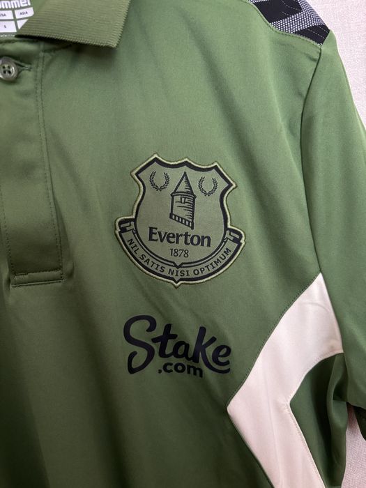 Оригінальне футбольне поло everton fc hummel