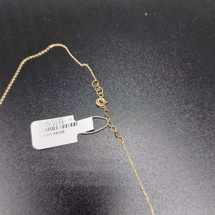 Złoty naszyjnik z zawieszką serce 585 GOLD MONEY