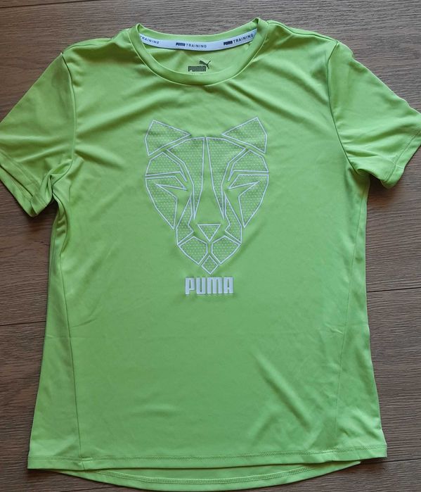 T shirt sportowy , Puma, 152, seledynowy
