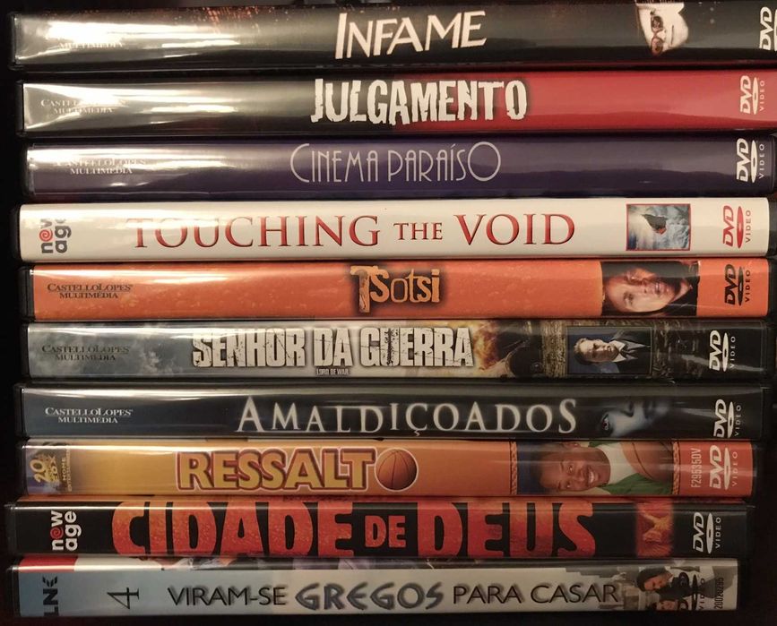 DVD's filmes bom estado I