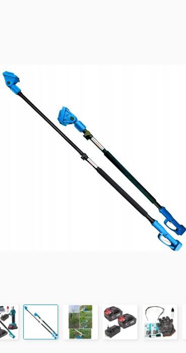 Sekator piła na wysięgniku  2x akumulator 48v wyprzedaż