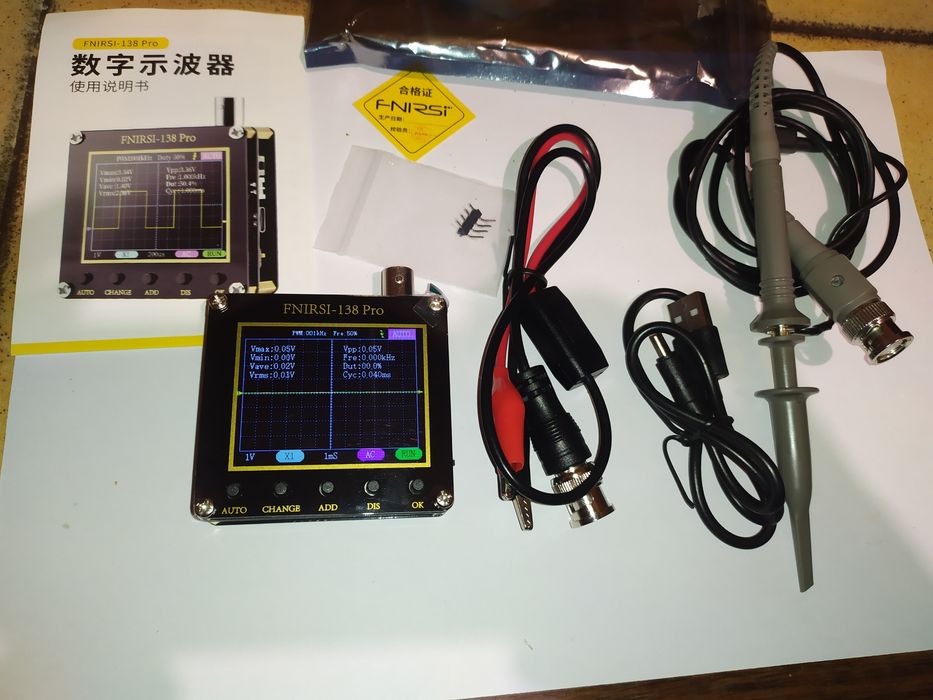 Осциллограф Fnirsi-138 Pro