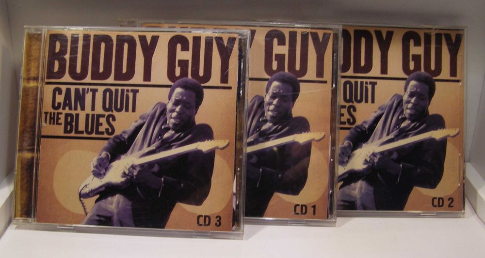 CD редкие издания новые лот из 3 дисков  личной коллекции BUDDY GUY классика Блюза