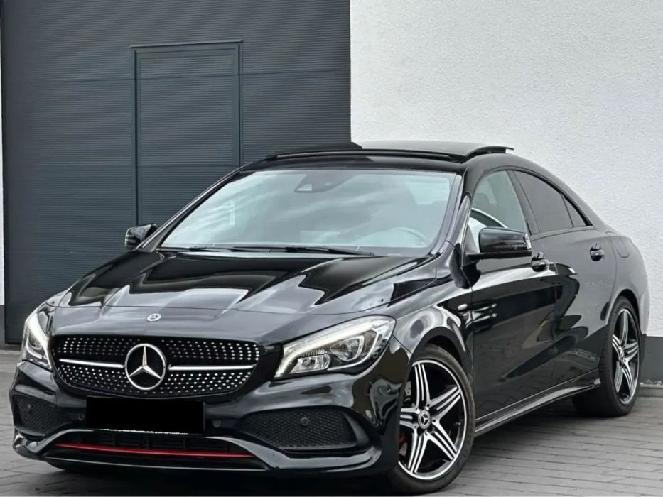 Mercedes-Benz CLA CLA 240 - Panorama, AMG czarny, kozak - unikat jaki mało.