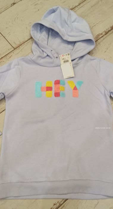 Nowa ciepła bluza 140 Reserved dla dziewczynki