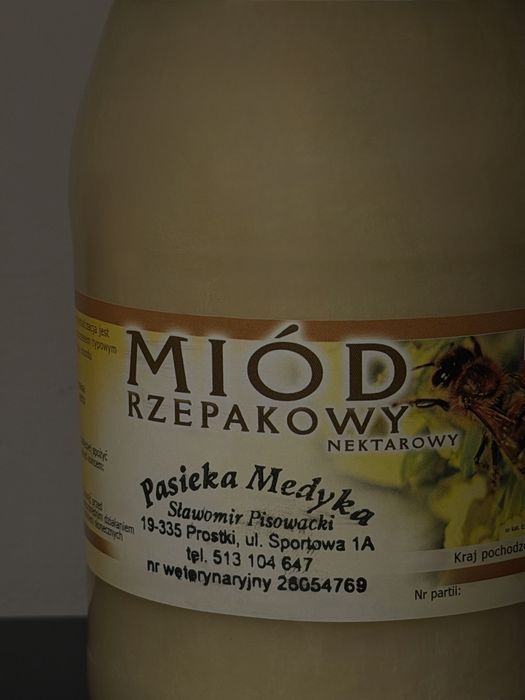 Sprzedam miód z własnej pasieki