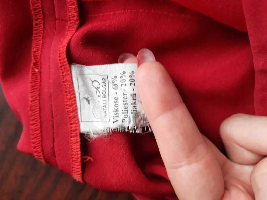 Топи від українського дизайнера Natali Bolgar XS (бордо та блакитний)