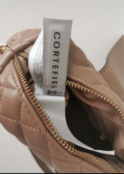 Bolsa beje Cortifiel