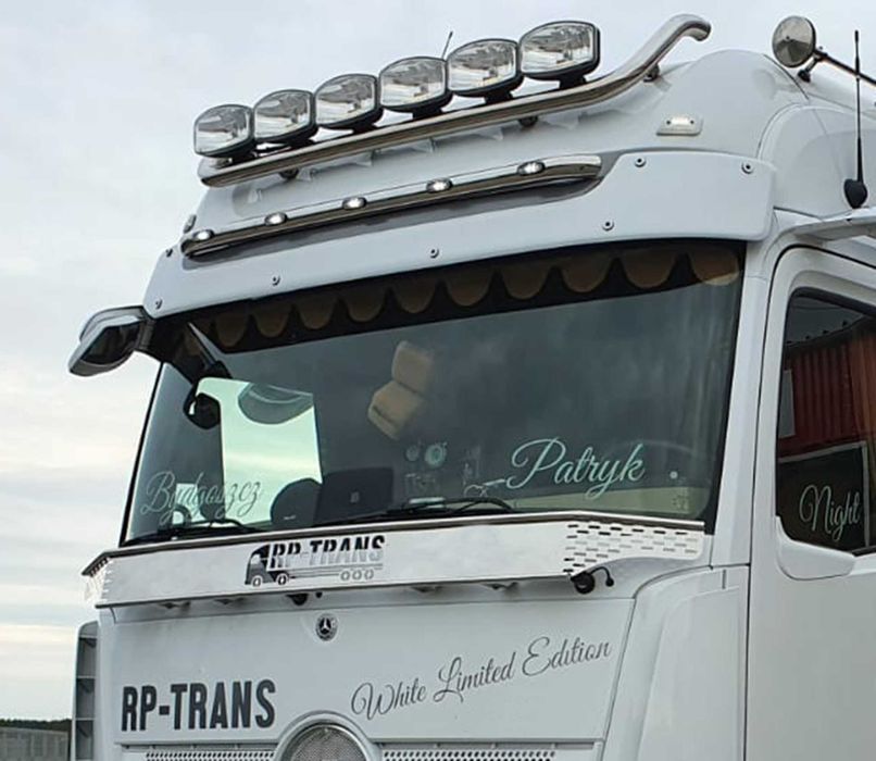 Podszybie ze stali nierdzewne dla Scania DAF Volvo MAN Renault MB