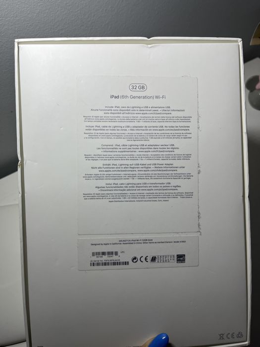 iPad 2018 6th geração