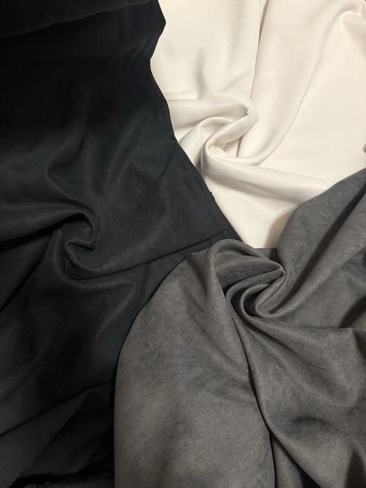 Шторы Микровелюр серый, графит, шоколад, гардины