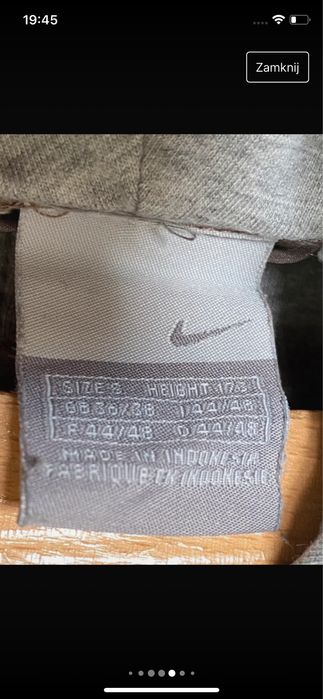 Kurtka Nike S damska 173 brązowo-czarna z kapturem