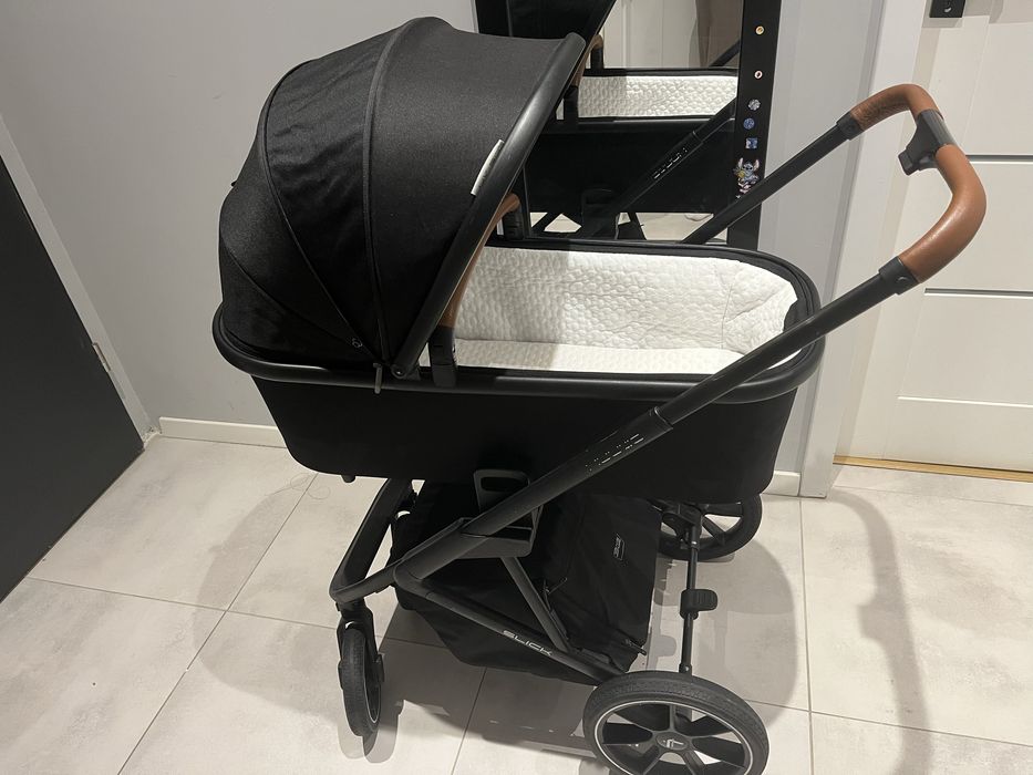 Wozek 3w1 gondola + spacerówka Muuvo Slick 2.0 + fotelik wraz z bazą do samochodu