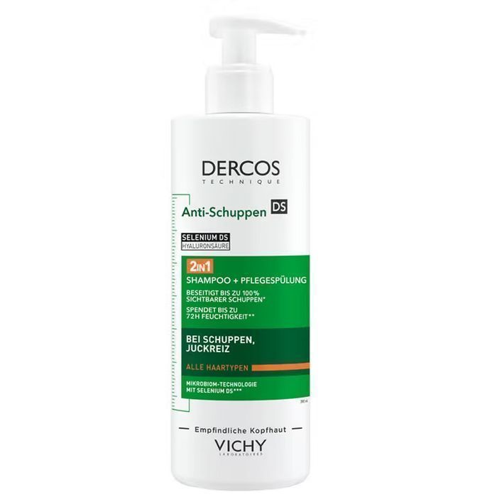 Vichy Dercos szampon przeciwłupieżowy z odżywką 2w1 390ml