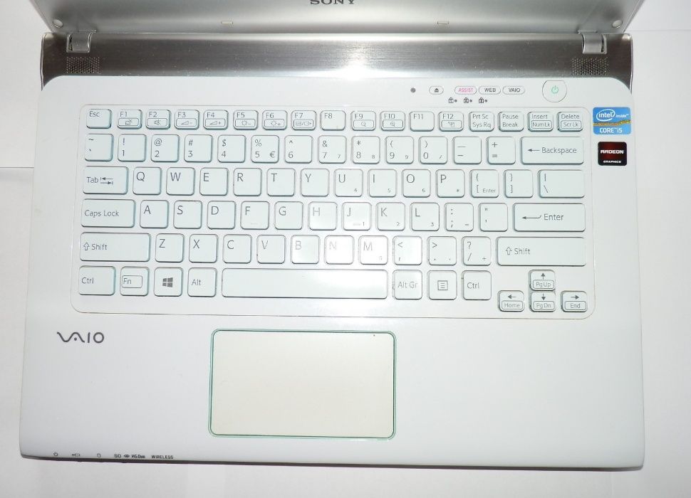 Laptop Sony Vaio biały SVE14A2V1EW 14' cali 120GB SSD 4 RAM Wrocław