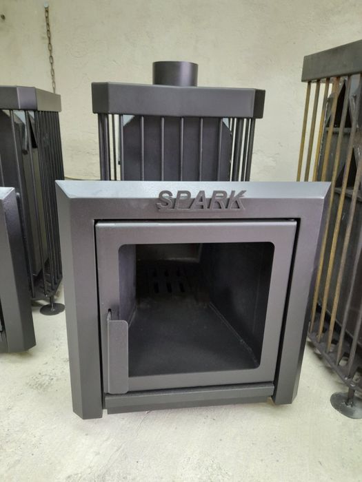 Буржуйка. Булерьян. Печ на дровах. Булер'ян. Піч в баню.