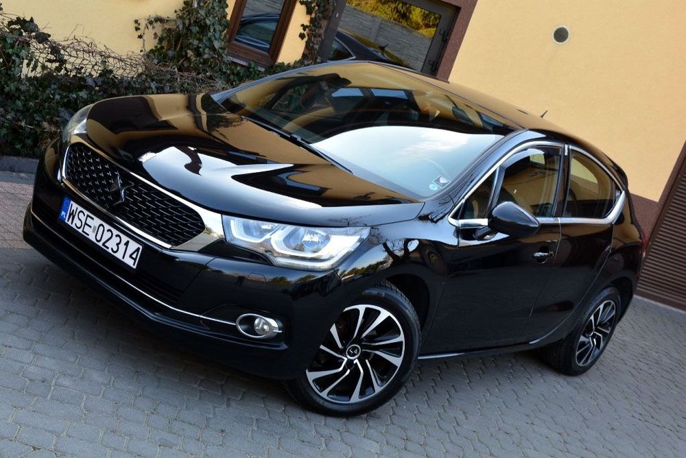 DS Automobiles DS 4 1.6 HDI LED Nawigacja Kamera Czujniki Parkowania Grzane Fotele Alu